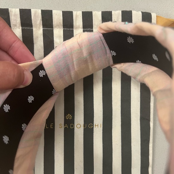 Lele Sadoughi Plaid Crystal Headband - Picture 2 of 3